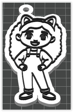 Menina em preto e branco, pronta para colorir